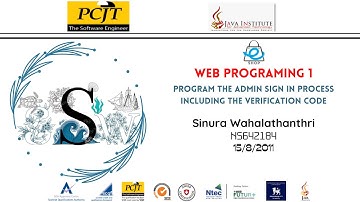 Web Project Task 40 || 1st Year || Semester 01  || Java Institute || Sinura Wahalathanthri