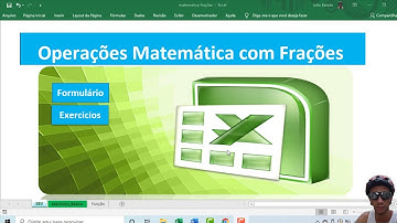 Multiplicação Divisão Adição Subtração com frações no Excel e VBA