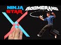 The EPIC Ninja Star Boomerang! (Amazing Origami/Paper Star)