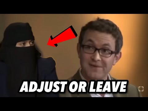 NIQAB Is Highly UNDESIRABLE Douglas Murray EDUCATES Muslim Activist Wearing Niqab In Britain 