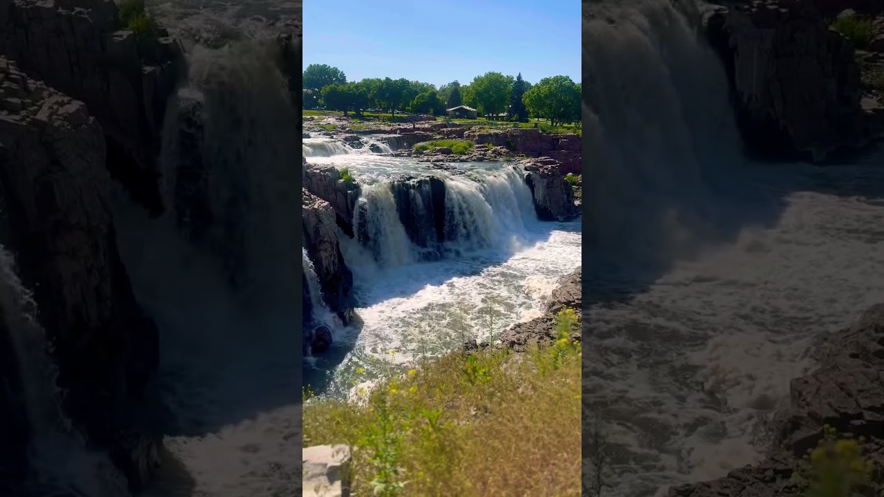POV: Walking Through Sioux Falls Beautiful Falls Park 🏞️