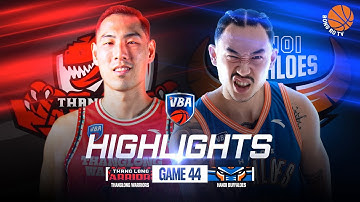Highlights | Hanoi Buffaloes vs Thang Long Warriors | Trả nợ thành công |  VBA 2023
