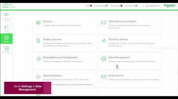 E mail Service via Webpage | PAS600 | PAS600L | PAS800 #panelserver #modbus #tcpip #schneider