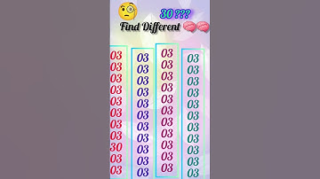 find 30 #braintestsolution #quiztime #challenge #memes #gkhindishort #like #ढूंढो #maths #braintest