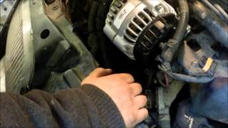 1995- 2002 Pontiac Sunfire/  Chevrolet Cavalier 2 2 liter Alternator replacement 2002 Pontiac Sunfire 2 2 Engine