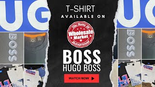 Hugo Boss T-shirt || Wholesale Market ||