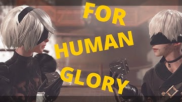 2B And 9S Self Destruct (Nier: Automata - Cutscene)