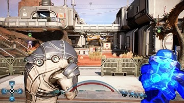 Mass Effect: Andromeda - Multiplayer: Firebase Sandstorm Map: Vanguard Krogan, Charge, Nova PS4