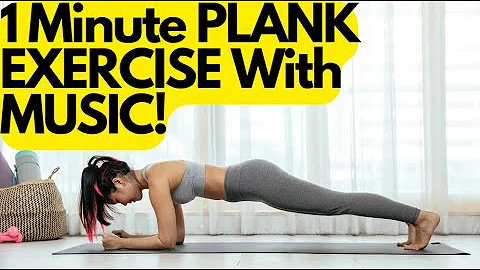 One 1 Minute PLANK Exercise Timer With Music #plank #plankexercise #plankfitness #planks #oneminute
