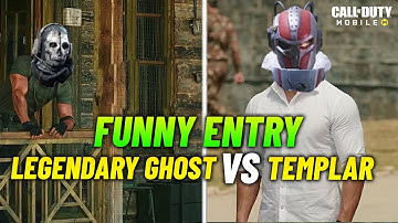 LEGENDARY GHOST ENTRY VS TEMPLAR CODM MEMES | COD MOBILE FUNNY MOMENTS 2021