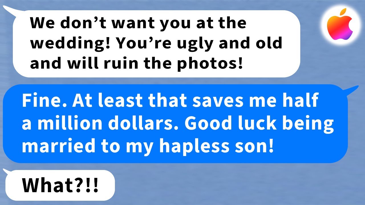 【Apple】DIL uninvited me to their wedding, too bad that means there won’t be an inheritance...