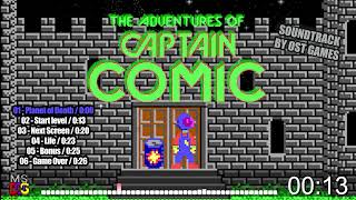 The Adventures of Captain Comic OST | 1988 | MS-DOS - all soundtrack in one video