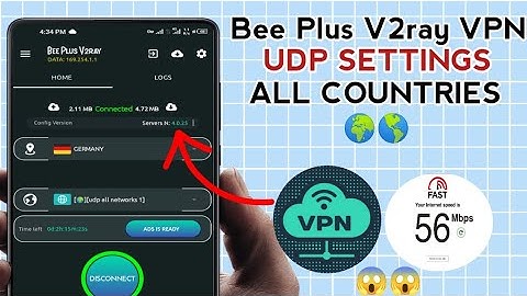 How To Setup Bee Plus V2ray VPN with all Country UDP Settings for Secure Online Browsing