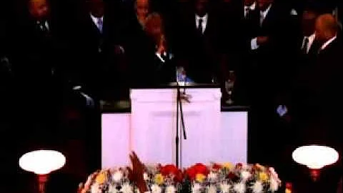 Pastor Mose A. Jones Preaching Father's Funeral