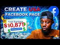 How to Create a USA Facebook Page & Make Money on Facebook
