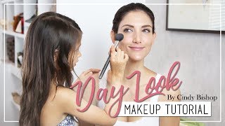 MY DAY TIME MAKEUP LOOK ￼(quick and easy look by my daughter)