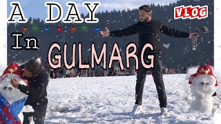 Heaven Of Ice ⛄️🌈 HOW TO MAKE SNOW MAN ? ❤️💳 #parvsaini #vlogs9 #snowman #gulmarg