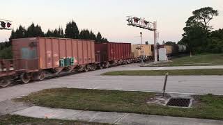 FEC TRAIN 109#624@6:59am