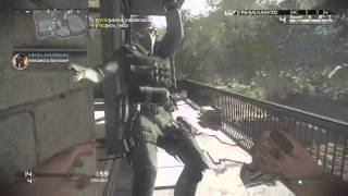 Call of Duty: Ghosts Online Throwing Knife 2 Kills in 1 Second.