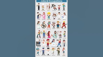 Name of jobs and occupation in english