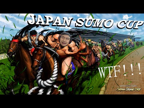 秀康玩【相撲賽馬(Japan Sumo Cup)】part 1 日本人沒有極限!!!!
