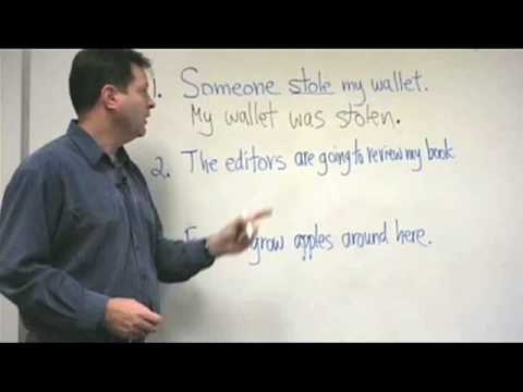 Advanced English Grammar Lesson for ESL - Passive Voice