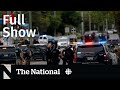 CBC News: The National |  B.C. shootout hostage, R. Kelly sentenced, Putin opponents