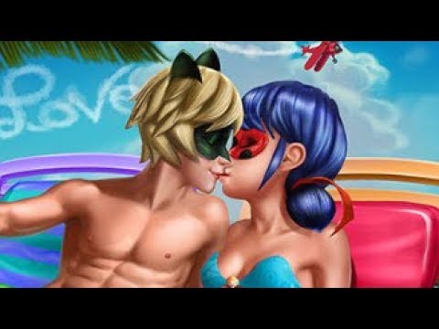 Видео: Miraculous Ladybug and Cat Noir love in Private Beach | New Episodes Ladybug and Cat Noir Games