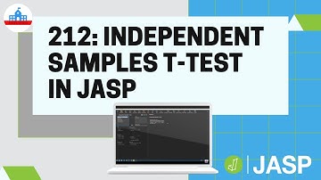 212: Independent samples t-test in JASP
