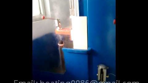 Automatic vertical induction quenching machine tool for shaft surface heat treatment