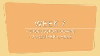 FNP 595: WEEK 7