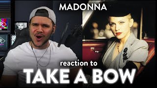 Madonna Reaction Take A Bow Video! (Vocally on Point!) | Dereck Reacts
