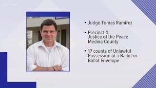 South Texas judge slapped with more than a dozen election fraud-related charges