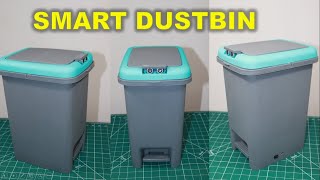 Amazing Idea Using Ultrasonic Sensor and Plastic Dustbin