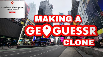 How to make a GeoGuessr clone in 5 minutes with JavaScript!