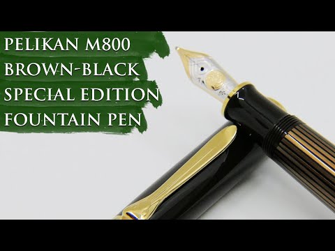 Pelikan M800 Brown-Black Special Edition 2019 Fountain pen