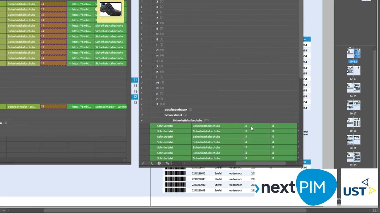 Einen Index mit dem nextPIM-Data-Provider und EasyCatalog erstellen