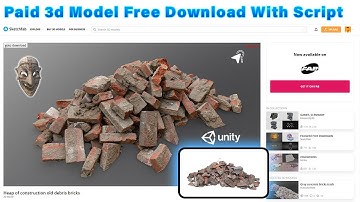 How to Download Free 3D Models & Textures from Sketchfab Using Script | Sketchfab Ripper