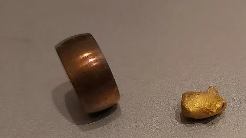 ¿Se puede probar el oro auténtico con vinagre?