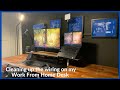 #WFH - Work From Home Desk Wiring Cleanup 2022