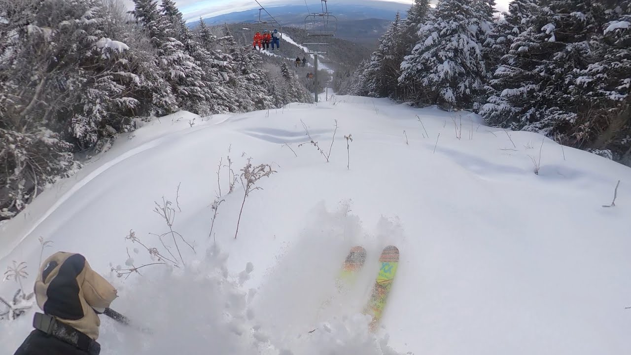 Adirondacks powder skiing  December 2025