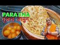     gulab jamun paratha  sweet paratha punjabivillagefoodfactory