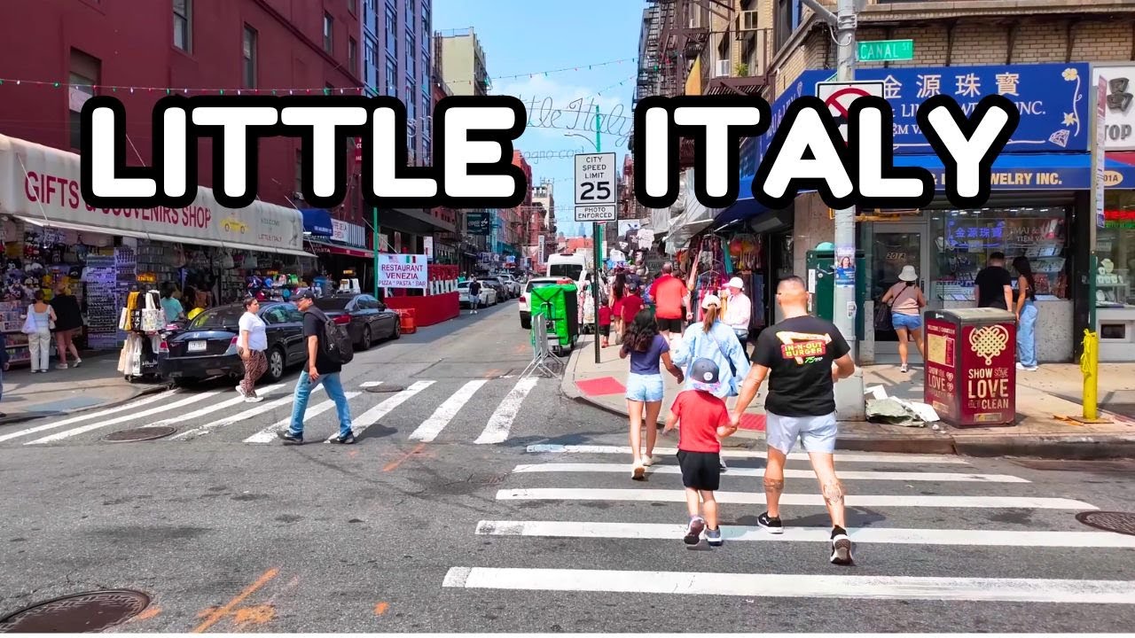 Exploring Manhattan NYC  - LITTLE ITALY 🇮🇹