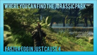 The Jurassic Park Easter Egg in Just Cause 4