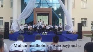 Muxammad Bobur TAYPIROV azer toshket madaniyat instutida