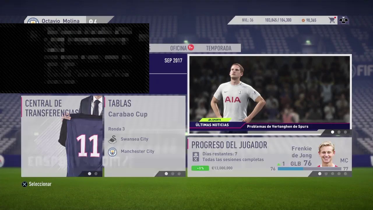 FIFA 18 MODO CARRERA CON PRESUPUESTO MANCHESTER CITY 3 EMPEZAMOS FIFA 18 MODO CARRERA CON PRESUPUESTO MANCHESTER CITY 3 EMPEZAMOS
