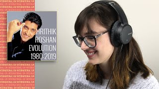 ALEXA REACTS to HRITHIK ROSHAN Evolution 1980-2019