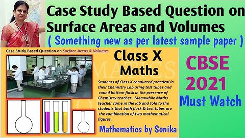 Case Study Based Question I Class 10 I Maths I CBSE Board Exam 2021 I Mathematics by Sonika