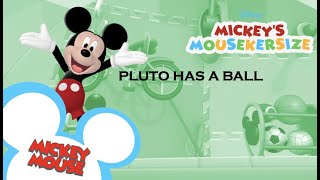 Pluto Has A Ball | Mickey Mousekersize! | The Mickey Mouse Channel