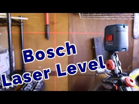 Review of the Bosch GLL 2 30ft Cross-line Laser Level